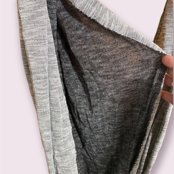 Infinity Scarf, Dark and Light Grey - Picture 2 of 3